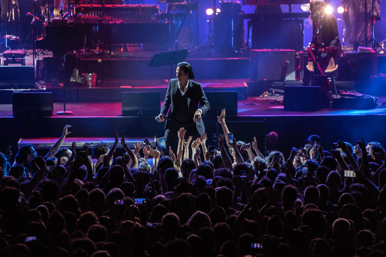 Photo of Nick Cave & The Bad Seeds while Performing at Release Athens 2022