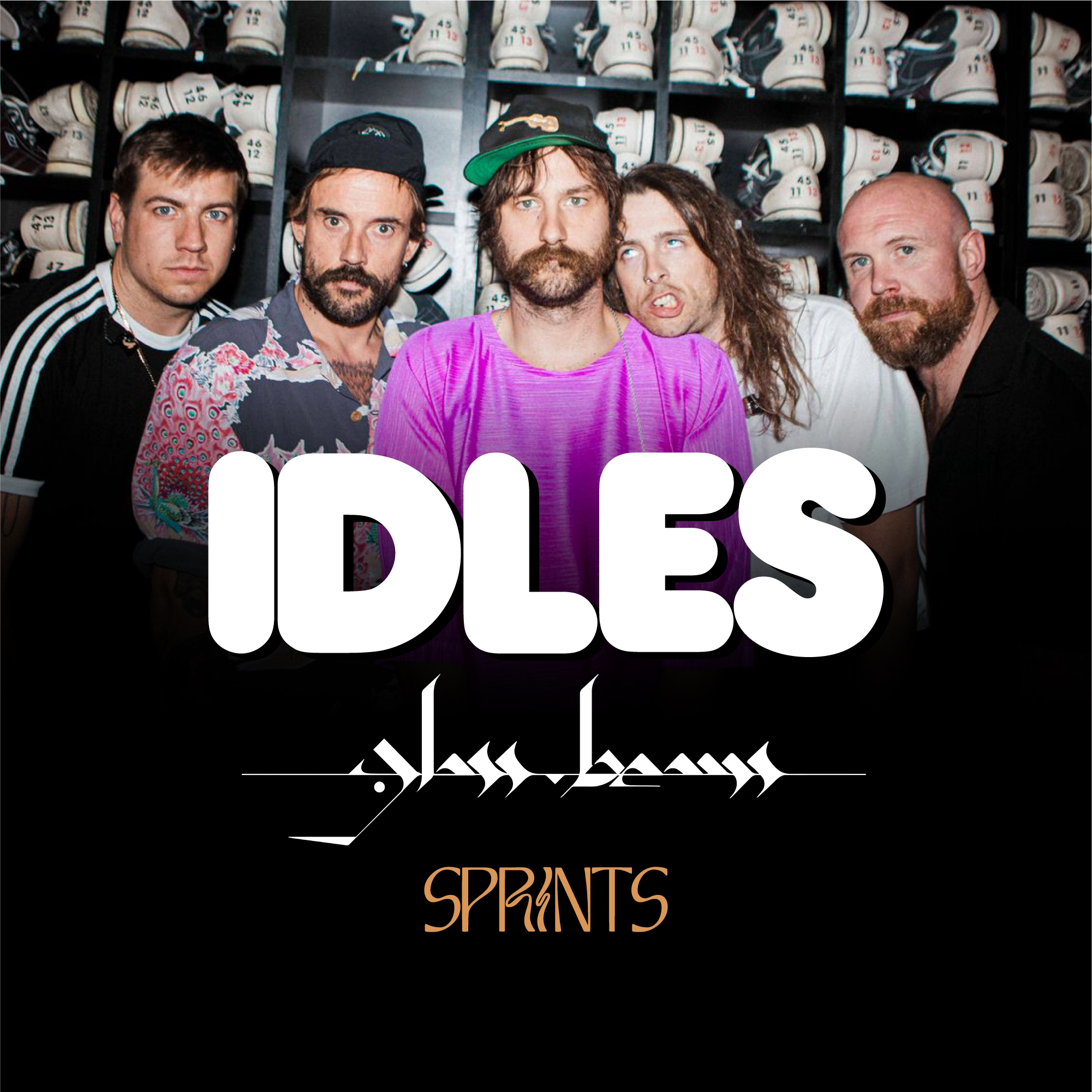 IDLES, Glass Beams, SPRINTS ticket thumbnail Release Athens 2025